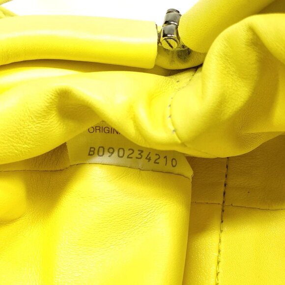 Bottega Veneta Shoulder Bag Lime Leather 689-080525 - Picture 8 of 9